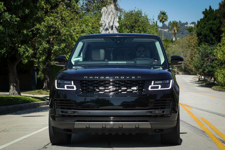 Blackout Range Rover Supercharged LWB Rental Los Angeles Falcon Car